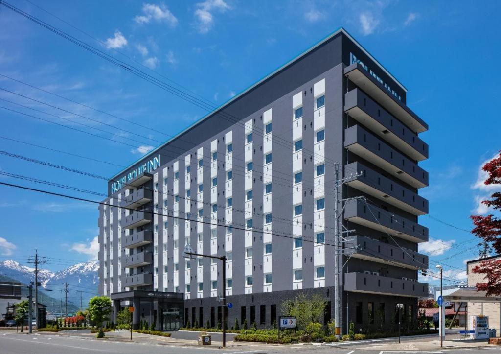Hotel Route-Inn Shinano Omachi Ekimae Zewnętrze zdjęcie